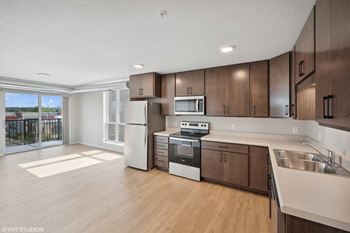 The flats at malcolm yards kitchen